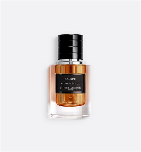 dior les elixirs precieux ambre|Ambre Élixir Précieux: highly concentrated exceptional perfume.